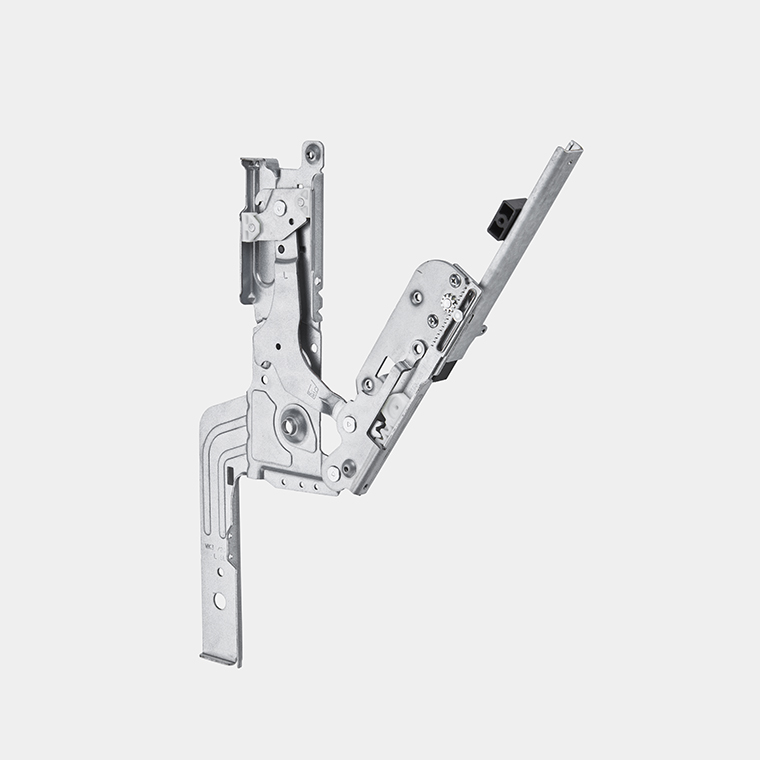 Fully integrated sliding hinge 80mm CMI